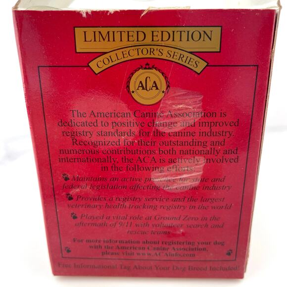 Bichon Frise ACA Limited Edition Collectors Series Christmas Holiday Ornament - Picture 10 of 16